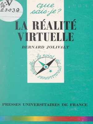 cover image of La réalité virtuelle